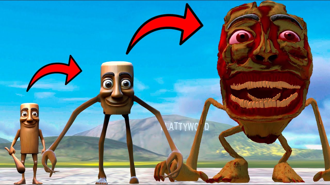 NEW EVOLUTION OF TUNG TUNG SAHUR TAPES CURSED In Garry's Mod!