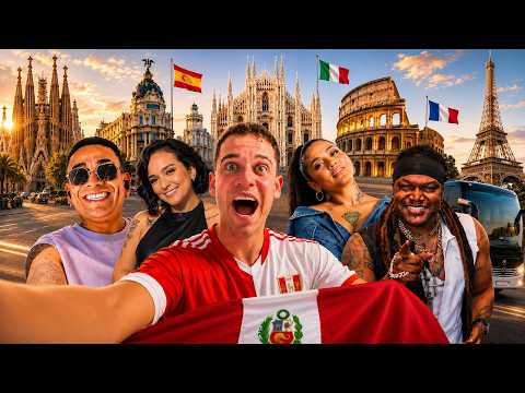 I snuck into the PERÚ SALSA TOUR in EUROPE. This is what really happened