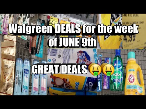 WALGREEN DEALS.  GREAT DEALS 🤑🤑 No paper coupons needed