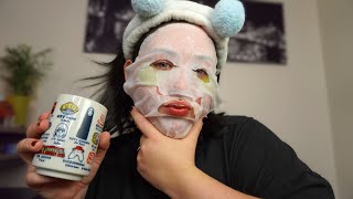 ASMR Nighttime Skincare Routine (soft spoken, ramble, tapping) screenshot 2