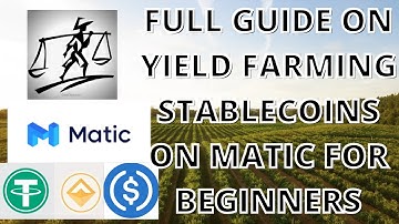 Full Guide on Yield Farming Stablecoins on Matic Network ( Beginners