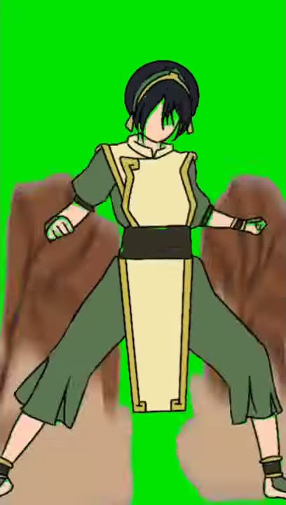 Green screen animasi avatar