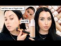 RARE BEAUTY FOUNDATION on Textured Skin | Rare Beauty Liquid Touch Weightless Foundation Review
