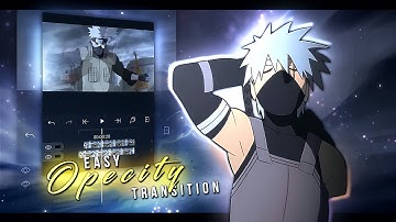 Easy opacity transition - tutorial 「ALIGHT MOTION」