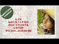 Как бесплатно построить свою родословную #Простыми словами