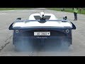 Maserati MC12 with Custom Exhaust Doing CRAZY Launches on the Airstrip!! - AMAZING V12 Sounds!