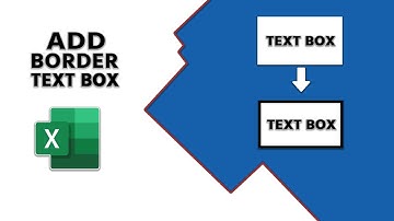 How to Add the Border in Text Box in Microsoft Excel