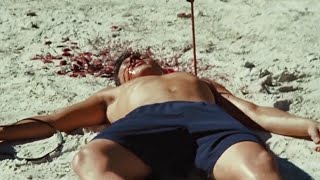 Handsome Shirtless Man Kill By Arrow And Shot By Gun