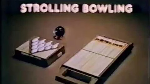 Strolling Bowling By Tomy (Commercial, 1981)