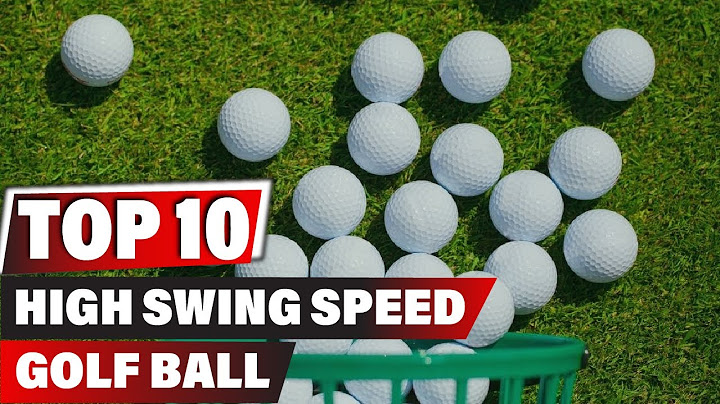 Best distance golf ball for high swing speed