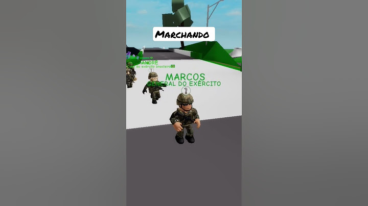 EXÉRCITO DE BROOKHAVEN RP MARCHANDO ROBLOX