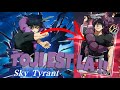 Toji arrive sur le jeu avec son event sky tyrant  jujutsu sorcerer