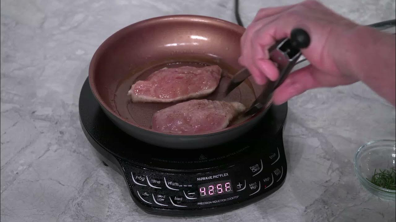 NuWave Precision Induction Cooktop with 9 Fry Pan on QVC 
