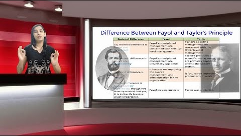 Difference Between Henri Fayol and F W Taylor’s Principles of Management