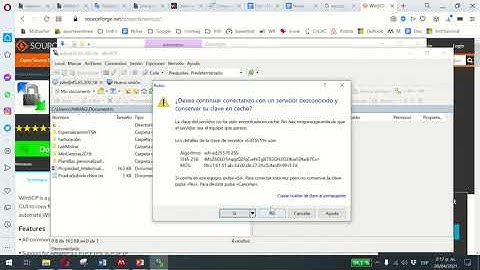 Subir y bajar archivos de un servidor con WinSCP