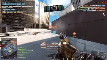 Battlefield 4 : Double kill With One no scope  shot