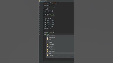 Windows Logo Designing using Python Turtle || Python Design || Infinite Coder #shorts #infinitecoder