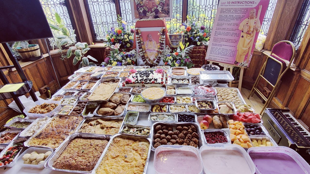 80th Vyasa Puja ceremony of HH Gopal Krishna Goswami Maharaj!