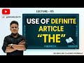 Lecture-5: 🧑🏻‍🏫 📚 Use of Definite Article 'The'  @skenglish75 #like #subscribe #english #study #yt 