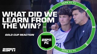 Reacting to USMNT’s 5-0 win 👀 What is the goal for the Gold Cup? | ESPN FC