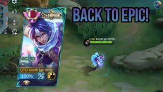 BACK TO EPIC! | Chou | knnth lgn flrntn | Mobile Legends: Bang Bang