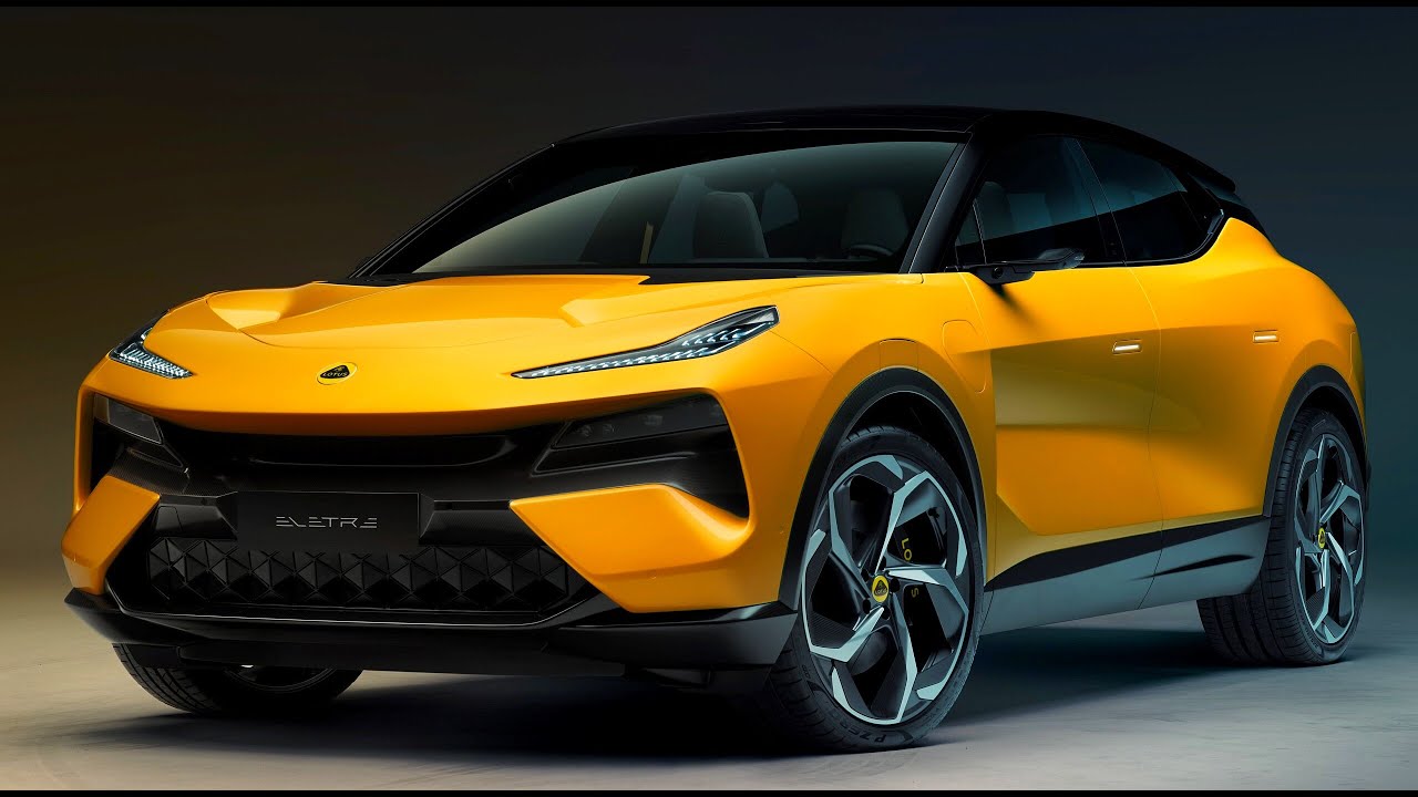 New 2023 LOTUS ELETRE - First Look at the Electric Luxury SUV 4K