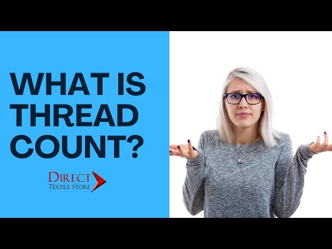 What is thread count and does it matter when picking hotel sheets or bed linens?