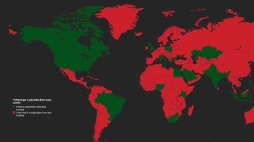 Trying to get a subscriber from every country (part 4)