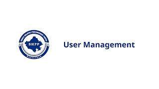 Download lagu 12 User Management || Single Holistic Procurement Portal
