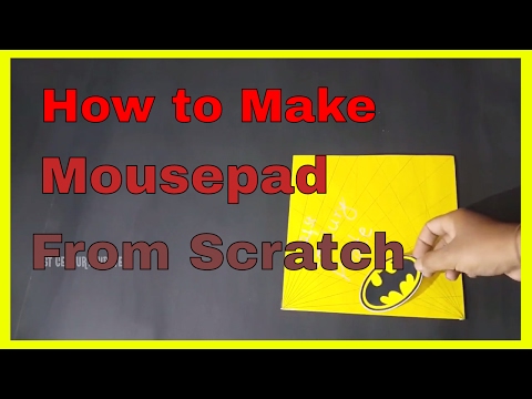 How To Make a Mousepad at Home | DIY Mousepad From Scratch | From Paper