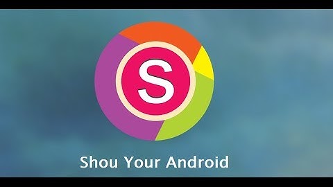 Shou Screen Recorder Test (Nexus 7 2012)