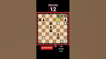 Chess Puzzle ↑ Full Video ↑
