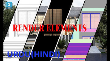 How to use Render Elements In 3dmax | Easy |3dmax full Course in Hindi