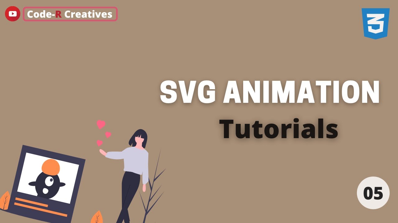 Learn SVG Animation using CSS || Animate SVG Image with Pure CSS || SVG ...