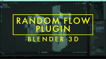 My Recent Purchase For Blender - Random Flow Plugin
