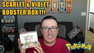 Scarlet & Violet Booster Box Break, the Latest in the Pokémon TCG Series!