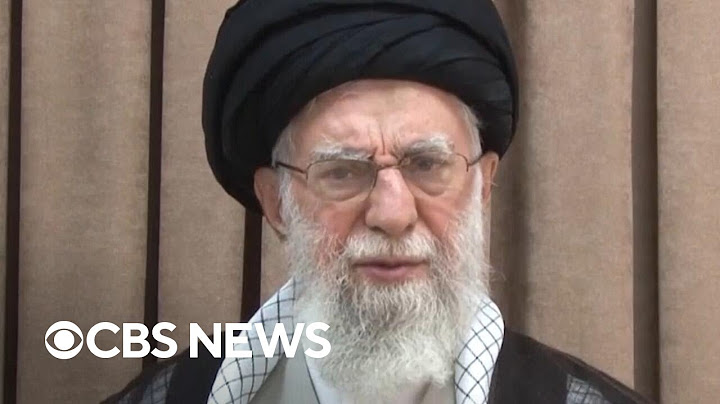 Iran's Supreme Leader responds to Trump's call for "unconditional surrender"