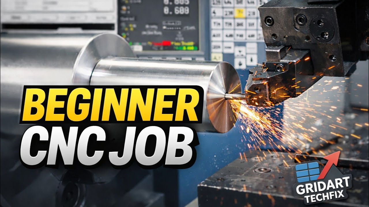 Beginner CNC Lathe Job That Teaches EVERYTHING 🔥
