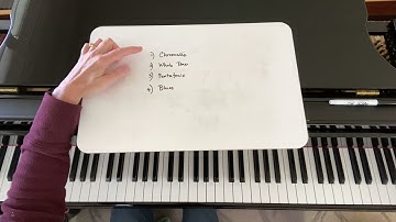 Other Scale Types: Chromatic, Whole Tone, Pentatonic and Blues