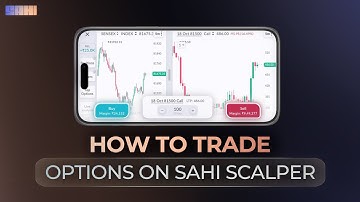 How to Trade Options on Sahi Scalper #sahiapp #optionstrading