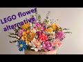 6 LEGO flower bouquet alternative