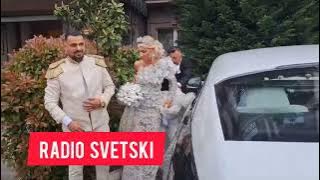 Stefan Karic sa novom devojkom stigao na svadbu kod Bore Santane i Milice! Tu je i Taki