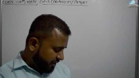 10th Math, Chapter-6, Triangles, Exercise-6.3(Part-3)