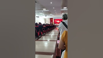 Chào cờ lễ TN trao bằng cử nhân Đh hutech  10/12/2022