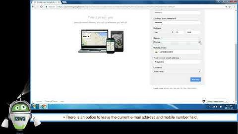 Chapter 9 - Working with E-mail Part 2 - Creating an E-mail Account | Class 5 Computer