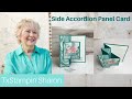🔴 Side Accordion Panel Card: How To EASILY Make This Adorable Card