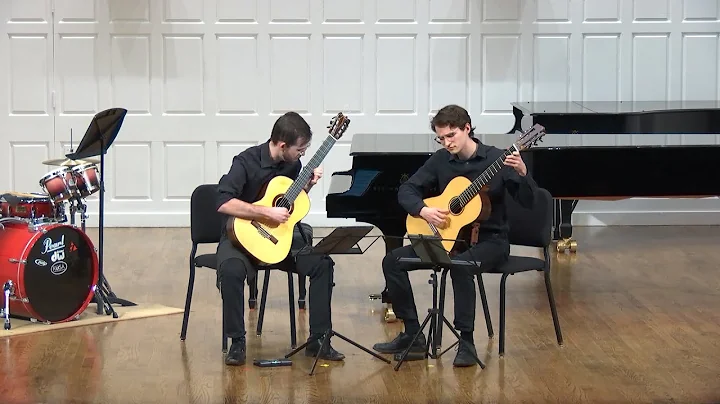 Nathan Huvard and Daniel Zanuttini-Frank perform Mario Castelnuovo-Tede...  Sonatina Canonica