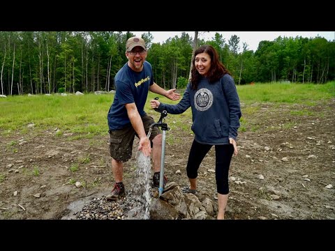 We DID IT!!! High Water Pressure at Our DIY GRAVITY FED Water SYSTEM with NO ELECTRICITY!?!