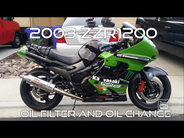 Kit De Cambio De Aceite Para Kawasaki ZRX1200R 2003 (ZR1200-A3) - Número Kaw-669, Original