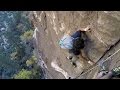 Free-Climber Overtakes Climbers At 300ft